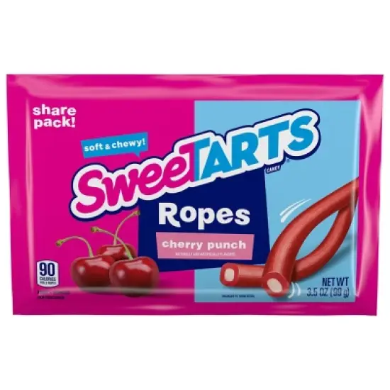 SweeTARTS Share Ropes Cherry Candy - 3.5oz image {9}