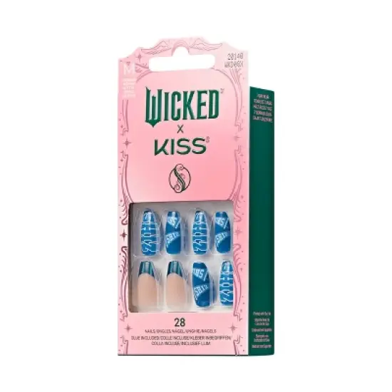 Wicked x KISS Products Fake Nails - Shiz Campus - 33ct image {9}