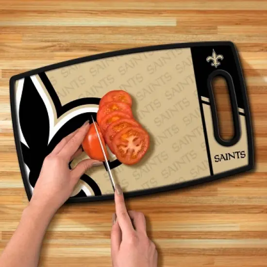 NFL New Orleans Saints Logo Series Cutting Board image {2}