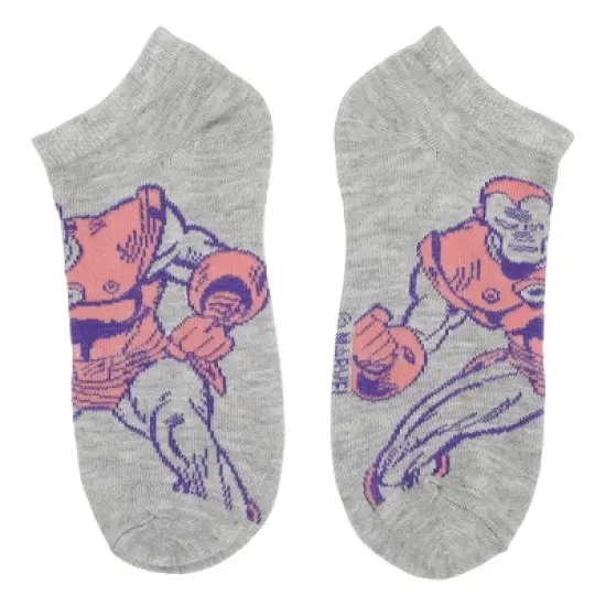 Marvel Avengers Superheroes 5-Pair Women's Ankle Socks image {2}