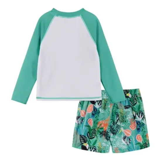 Andy & Evan  Toddler  Long Sleeve Rashguard Set image {1}