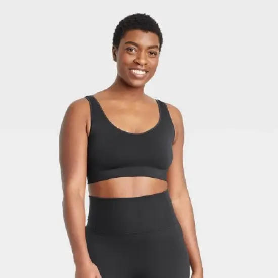 Women's Light Support Reversible Seamless Sports Bra - All in Motion&trade; image {2}