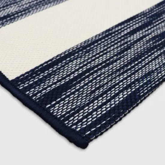Outdoor Rug Worn Stripe- Threshold image {4}