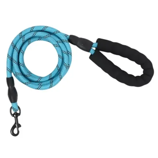 Alilang Dog Leash with Comfortable Padded Handle and Highly Reflective Threads for Medium Large Dogs image {7}