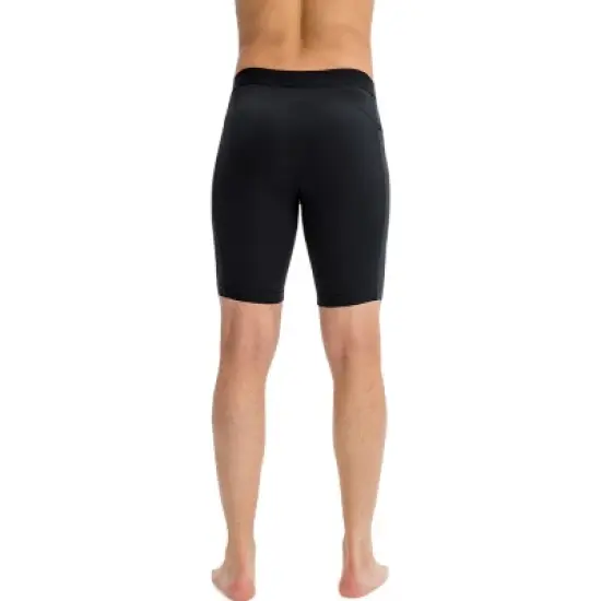 Anna-Kaci Active Men's Compression Biker Shorts with Side Pockets and Moisture-Wicking Stretch Fabric image {2}