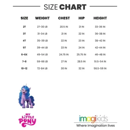 My Little Pony Zipp Storm Sunny Starscout Izzy Moonbow Girls Pullover Fleece Hoodie and Leggings Outfit Set Little Kid to Big Kid image {6}