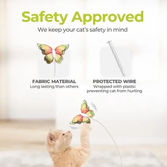 Allforpaws Flutter Bug Re-Fill, 6 Pack image {4}