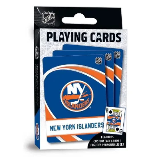 MasterPieces Officially Licensed NHL New York Islanders Playing Cards - 54 Card Deck for Adults image {1}
