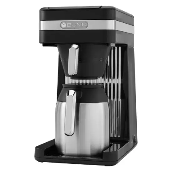 BUNN Thermal Coffee Maker - Black CSB3T: Fastest Drip Coffee Maker, 10-Cup Capacity, Thermal Carafe, Dishwasher-Safe Parts image {2}