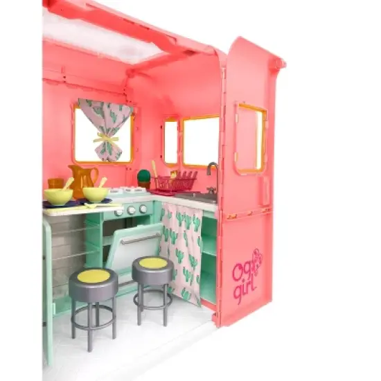 Our Generation RV Seeing You Camper for 18" Dolls - Pink image {3}