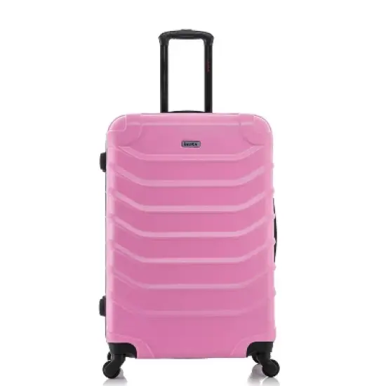 InUSA Endurance Lightweight Hardside Medium Checked Spinner Suitcase image {2}