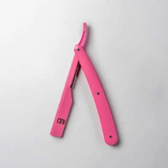 L3 Straight Razor Holder - Excellent Grip and Control - Precision Shaving Control - Level Three Straight Razor Holder (Pink) image {1}