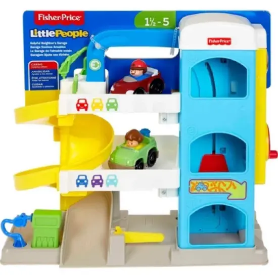 Fisher-Price Little People Helpful Neighbors Wheelie Garage image {5}
