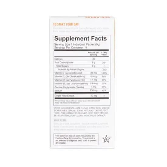 Milkmakers Prenatal Drink Mix Dietary Supplement - Blood Orange - 14ct image {3}