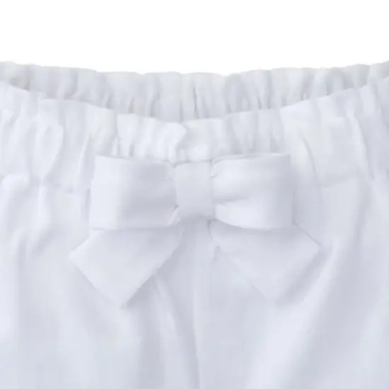 Hope & Henry Girls' Knit Pull-On Skater Short, Infant image {1}