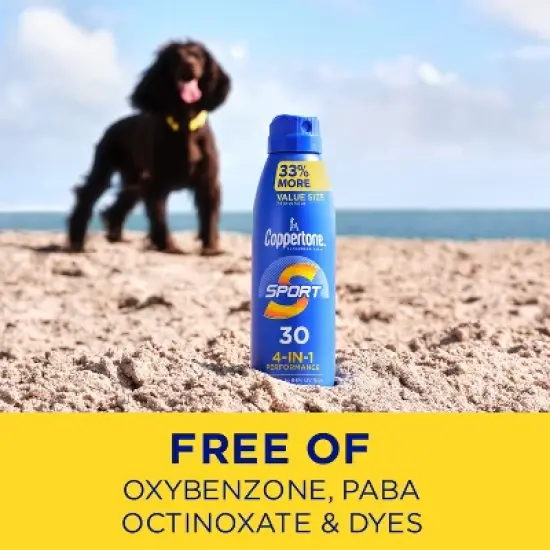 Coppertone Sport Sunscreen Spray - SPF 30 - 7.3oz image {9}
