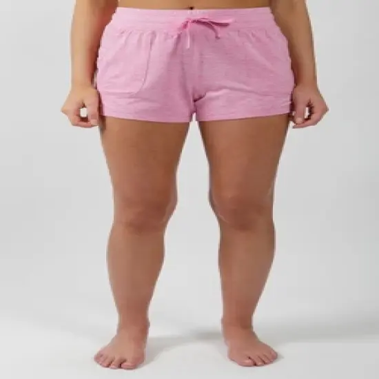 90 Degree By Reflex Super Soft Cationic Heather Lounge Shorts image {10}