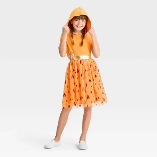 Girls' Pokemon Charmander Dress - Orange image {1}