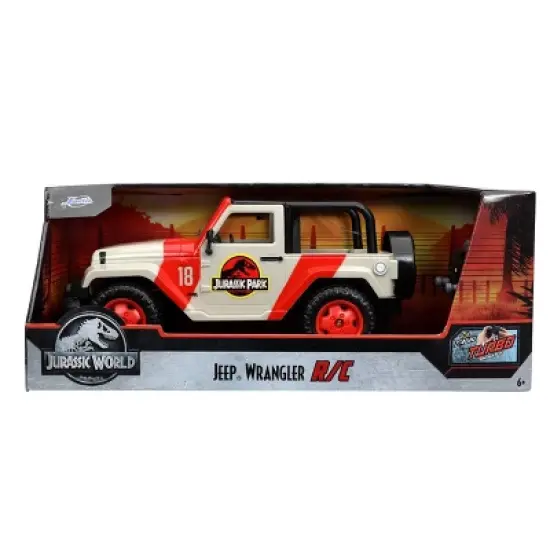 Jada Toys Hollywood Rides RC Jurassic Park Jeep Wrangler - 1:16 Scale image {3}