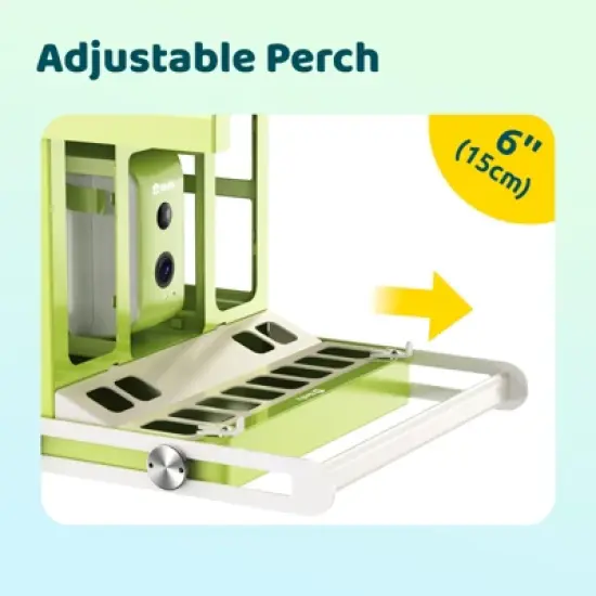 Smart Bird Feeder with Camera, Durable Metal Bird Feeders for Outdoors, AI Identify Bird Species image {3}