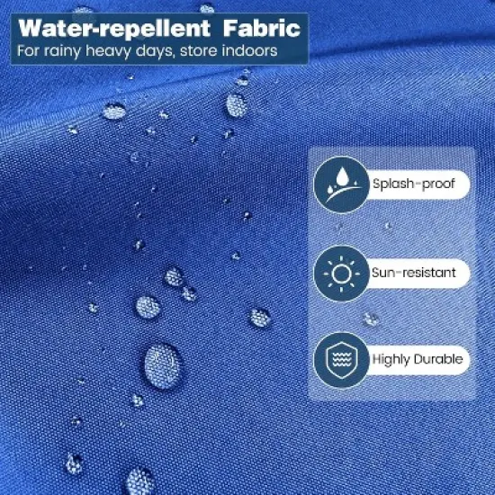 Acekool 8-Piece Outdoor Patio Conversation Set with Thick Cushions, Tempered Glass Coffee Table, and Storage for Garden, Porch & Backyard image {4}