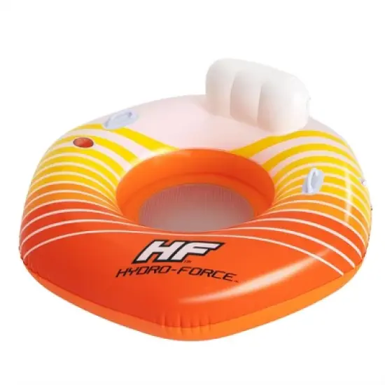 Bestway Hydro Force Alpine Single Person Cool Mesh Seat River and Lake Float Tube with Removable Drink Cooler and Wrap Around Grab Rope image {7}