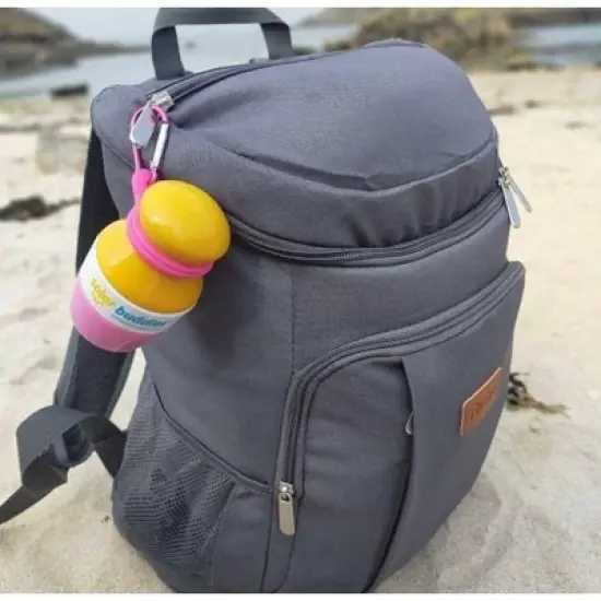 Solar Buddies Refillable Roll On Sponge Applicator For Sunscreen - Blue image {5}