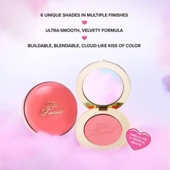 Too Faced Cloud Crush Blurring Blush - 0.17oz - Ulta Beauty image {9}