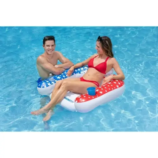 Poolmaster American Stars Paradise Water Chair Swimming Pool Float image {4}