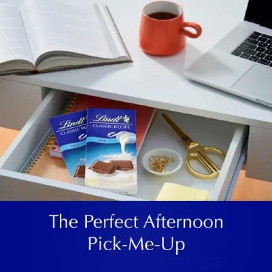 Lindt Classic Recipe Milk Chocolate Candy Bar - 4.4 oz. image {1}