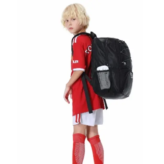 Youth Soccer Bag-Soccer Backpack&Backpack for Football Basketball,with Ball Compartment Separate Cleat Package image {4}