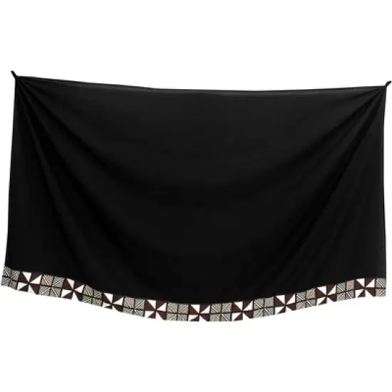 LA LEELA Men's Swimwear Cover Up Summer Pareo Sarong One Size Jade Plain image {3}