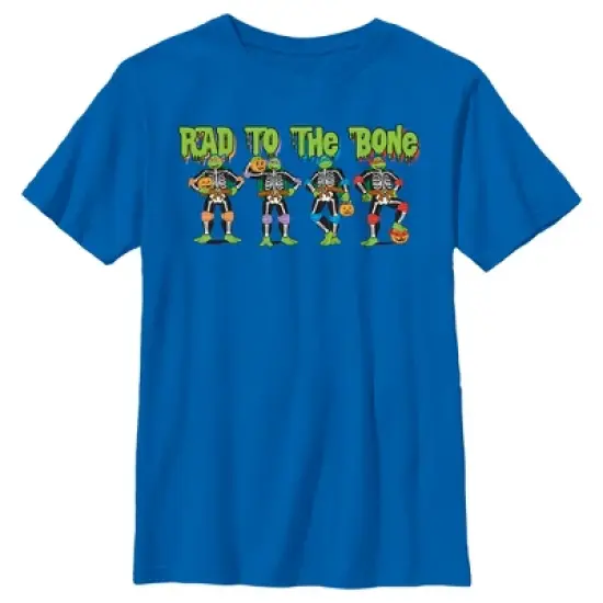 Boy's Teenage Mutant Ninja Turtles Halloween Rad to the Bone T-Shirt image {4}