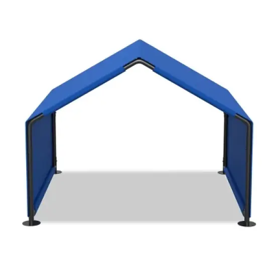 Sun Cover Dog Shade Shelter Outdoor Tent, Waterproof Pet Canopy with Steel Frame, Portable Camping House for Small Medium Dogs-The Pop Home image {5}