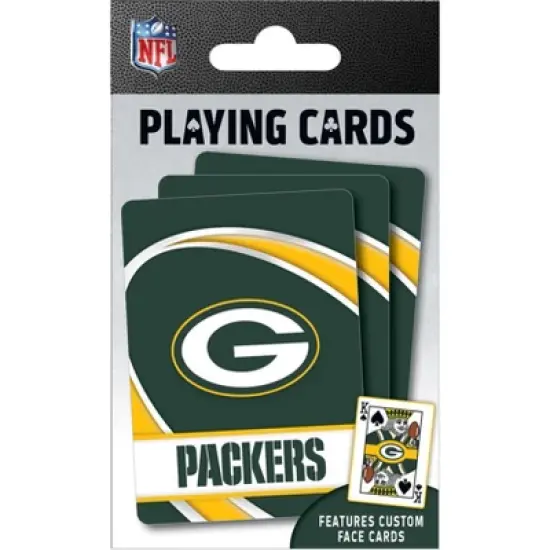 MasterPieces Officially Licensed NFL Green Bay Packers Playing Cards - 54 Card Deck for Adults image {4}