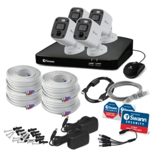 Swann DVR Security System, SWPRO Square Enforcer Bullet Camera, 85680 Hub image {5}