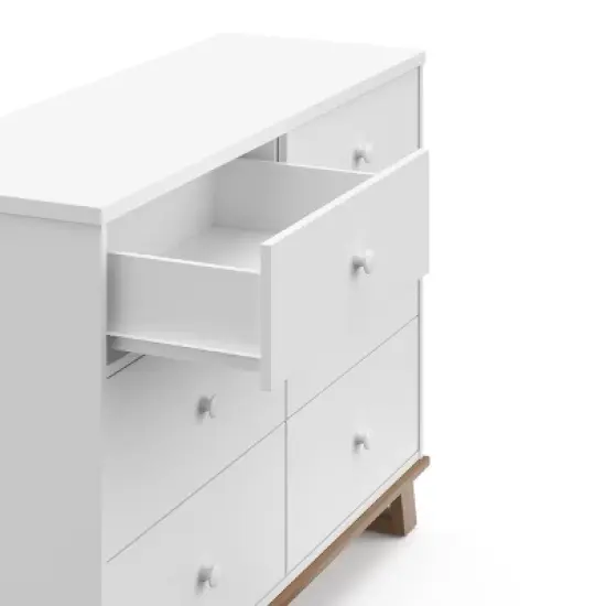 Storkcraft Modern 6 Drawer Dresser image {5}