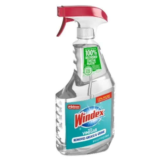 Windex Glass Cleaner Trigger Bottle Vinegar - 26 fl oz image {11}