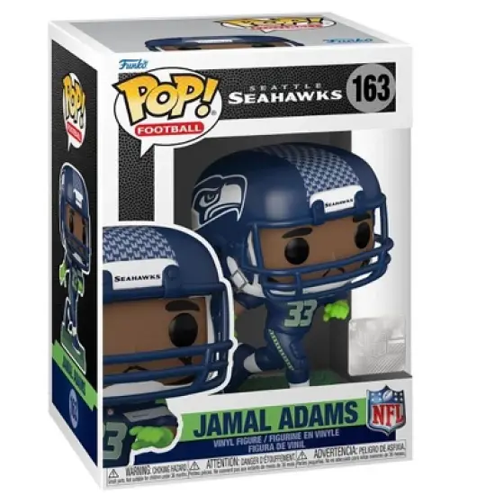 Funko Seattle Seahawks NFL Funko POP Vinyl Figure | Jamal Adams (Home Uniform) image {1}