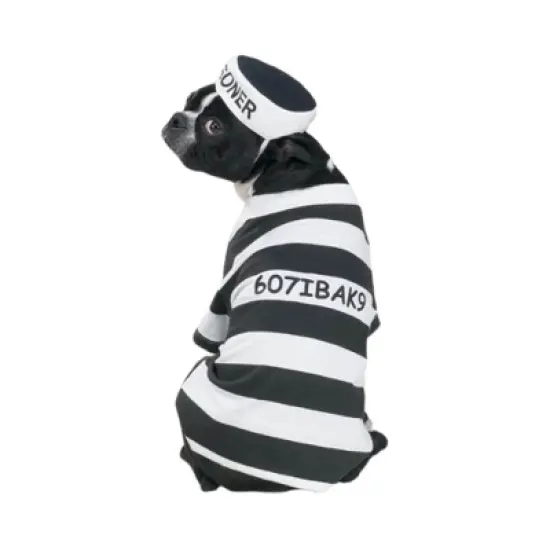 Casual Canine Prison Pooch Costume image {1}