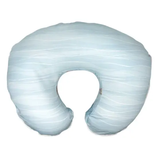 Boppy Premium Original Support Nursing Pillow Cover - Blue Ocean image {8}