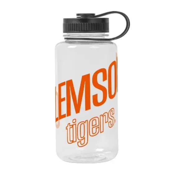 NCAA Clemson Tigers Portable Drinkware - 38oz: Plastic Water Bottle, Multicolor image {3}