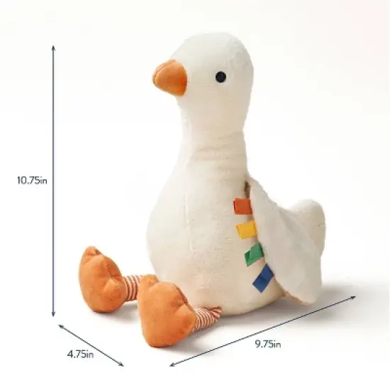 Itzy Ritzy Sweetie Snuggles Plush Stuffed Animal - Goose image {6}