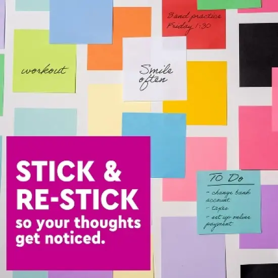 Post-it Super Sticky Notes 3  x 3  White 90 258343 image {3}