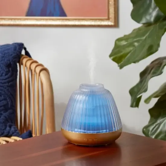 300ml Electric Remote Illuminated Textured Plastic Diffuser - Opalhouse&trade; image {1}