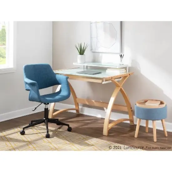 Tray Foot Stool Ottoman - LumiSource
 image {7}
