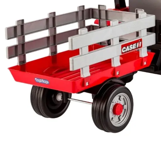 Peg Perego Case IH Tractor and Trailer - Red image {3}