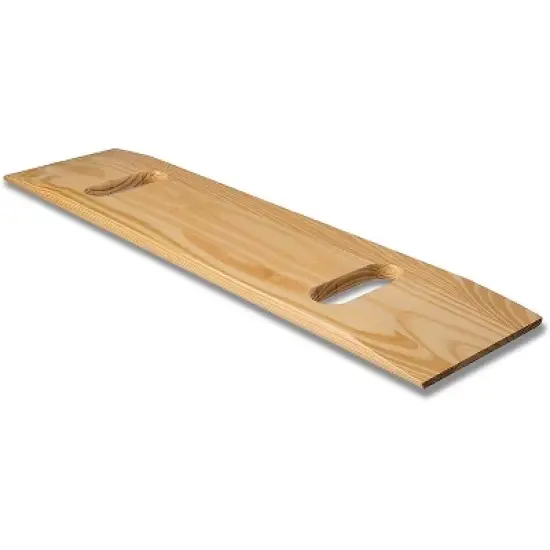DMI Transfer Board and Slide Board, FSA Eligible, Made of Heavy-Duty Wood for Patient, Senior and Handicap Move Assist and Slide Transfers, Holds up image {1}