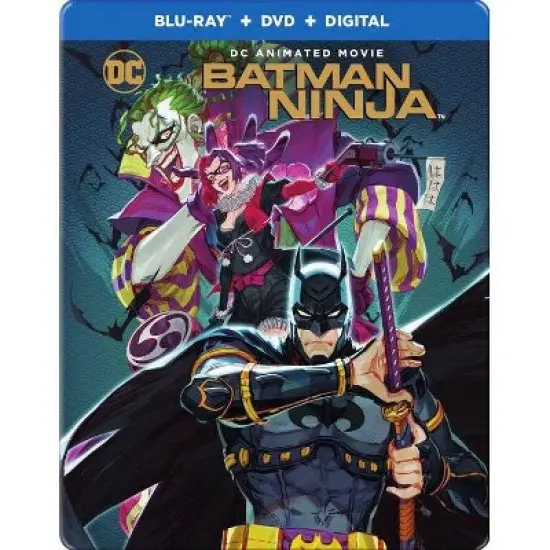 Batman Ninja (Steelbook) (Blu-ray + DVD + Digital) image {1}