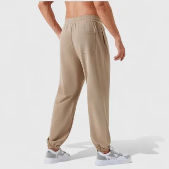 Anna-Kaci Active Men's Jogger Pants with Drawstring Waistband and Elastic Cuffs for Active Comfort image {3}